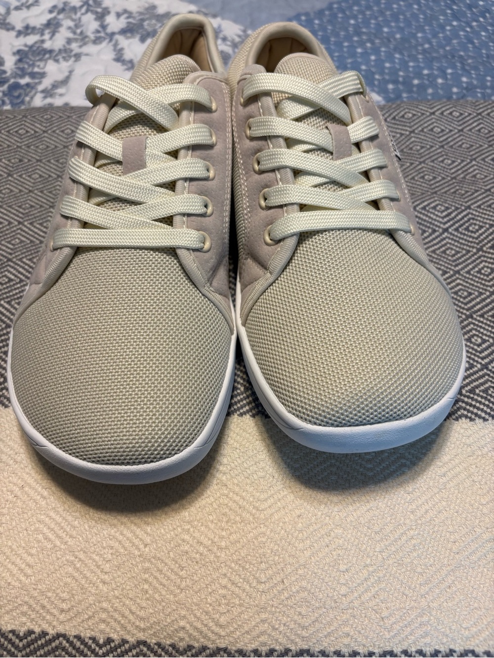 Wide Step Neutral Cream Women's Sneakers - - Picture 4 of 6